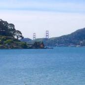 il Golden Gate Bridge da Tiburon